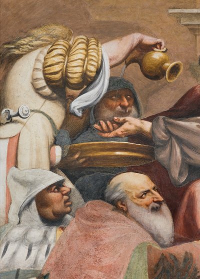 中央アベ、第3スパン南、カルバリーへの登り、イル・ポルデノーネ 作： Giovanni Antonio Pordenone