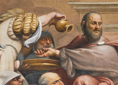 中央アベ、第3スパン南、カルバリーへの登り、イル・ポルデノーネ 作： Giovanni Antonio Pordenone