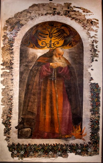St.Antonio（油彩・キャンバス 作： Giovanni Antonio Pordenone