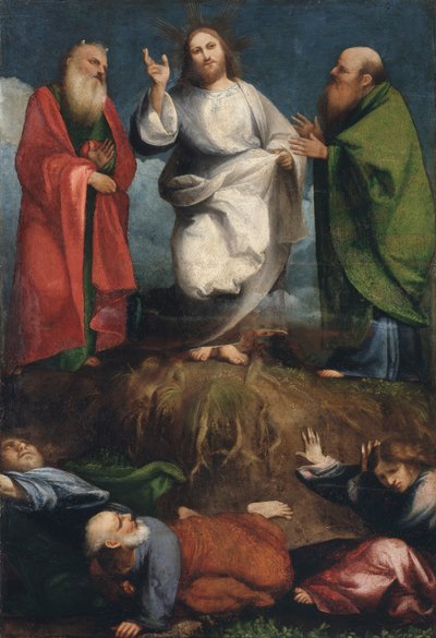 変容、1515-16 作： Giovanni Antonio Pordenone