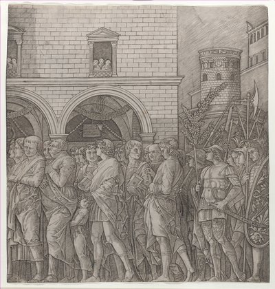 シーザーの勝利：上院議員、1470-1525。、1470-1525。 作： Giovanni Antonio da Brescia