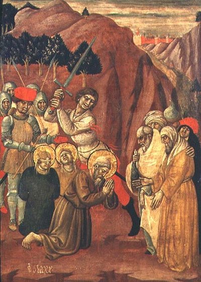聖ビアージョの殉教 作： Giovanni Antonio da Pesaro