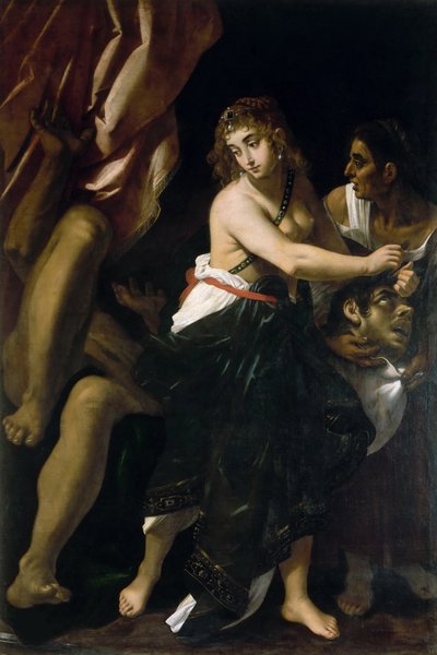 ホロフェルネスの首を持つジュディス、1608年。 作： Giovanni Baglione