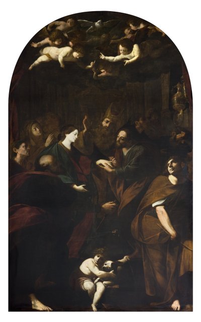 童貞の結婚 作： Giovanni Battista and Gherardini Melchiorre Crespi