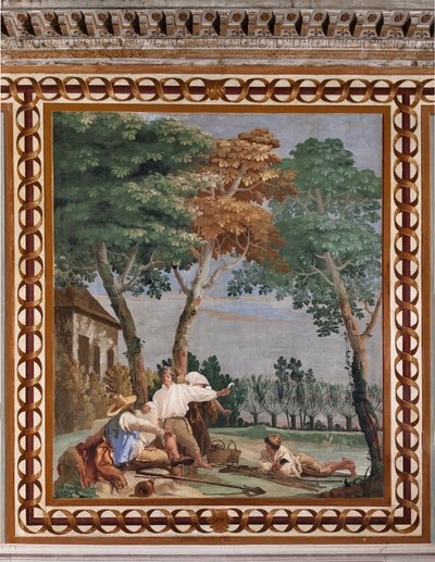 民宿 田園風景の部屋「百姓の休息」 作： Giovanni Battista Tiepolo