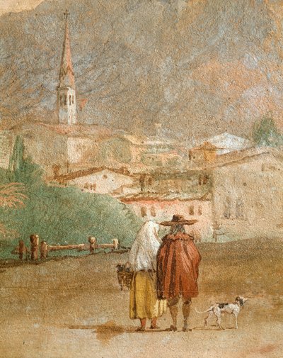 キューピッドのいる風景 作： Giovanni Battista Tiepolo