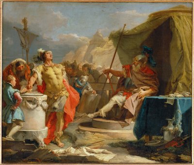  作： Giovanni Battista (1696-1770) Tiepolo