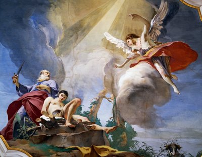 アブラハムの生け贄」詳細 作： Giovanni Battista Tiepolo