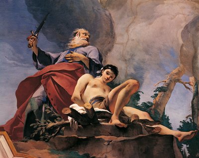 イサクの犠牲 作： Giovanni Battista Tiepolo