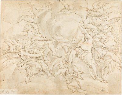 天使の栄光 作： Giovanni Battista Beinaschi
