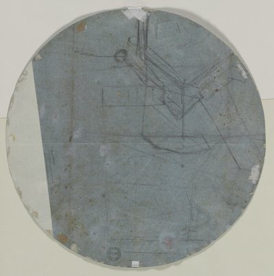 建築スケッチ(?) (裏面) 作： Giovanni Battista Benaschi