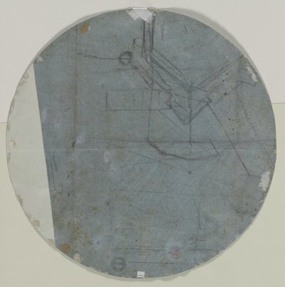Architectural Sketch verso、17世紀後半。 作： Giovanni Battista Benaschi