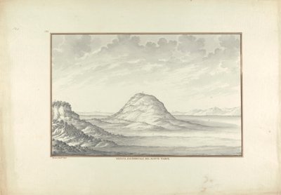 タボル山の西側の眺め 作： Giovanni Battista Borra