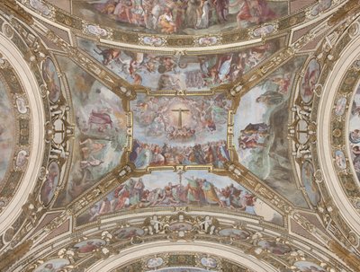 聖十字架の物語、1631-32 作： Giovanni Battista Carlone