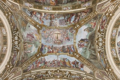 聖十字架の物語、1631-32 作： Giovanni Battista Carlone