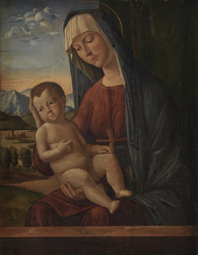 マドンナと子供 作： Giovanni Battista Cima da Conegliano