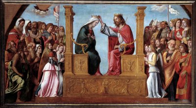 聖母の戴冠」（絵画、1510年以降 作： Giovanni Battista Cima da Conegliano