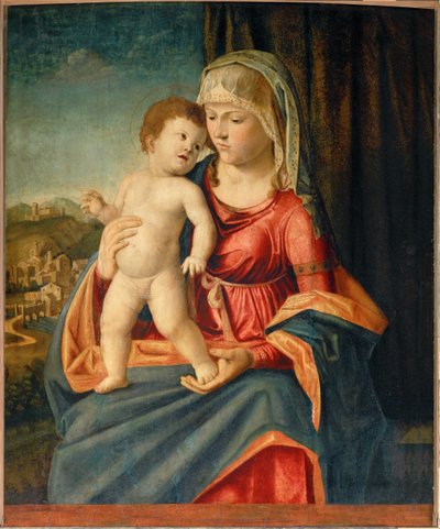 聖母子... 作： Giovanni Battista Cima da Conegliano