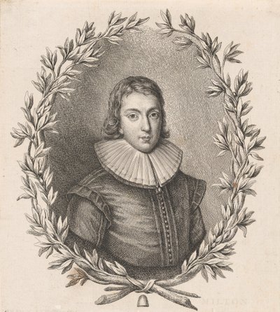 ジョン・ミルトン、1760年。 作： Giovanni Battista Cipriani
