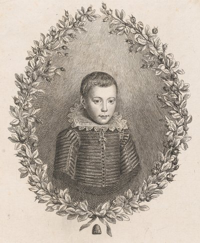 少年のジョン・ミルトン、1760年。 作： Giovanni Battista Cipriani