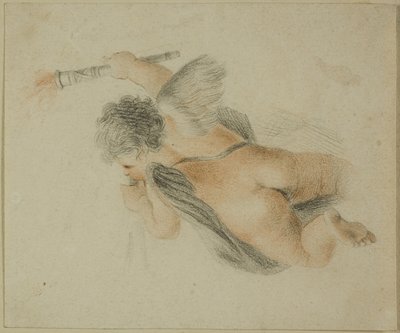 松明を持ったプットー 作： Giovanni Battista Cipriani