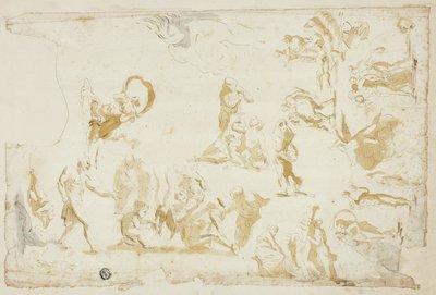 神話的主題のスケッチ 作： Giovanni Battista Cipriani