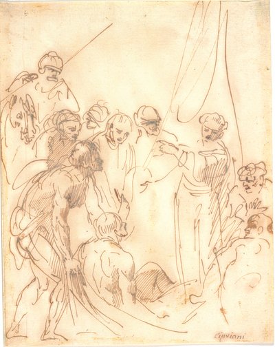 セント。 ピーターが癒す(?) 作： Giovanni Battista Cipriani