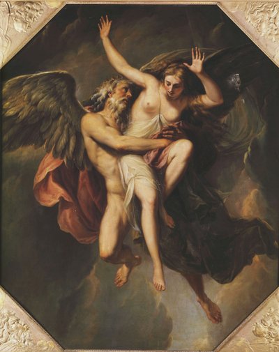 オレイティアのレイプ 作： Giovanni Battista Cipriani