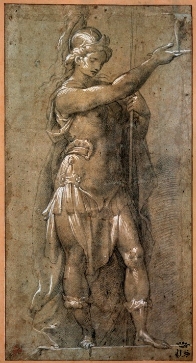 ミネルヴァ、17世紀初頭 作： Giovanni Battista Crespi