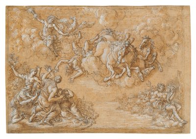 フェートンの転落 作： Giovanni Battista Foggini