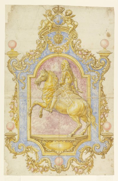 Cosimo III de&39;Mediciの壁の装飾 作： Giovanni Battista Foggini