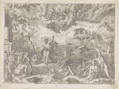 エゼキエルのビジョン 作： Giovanni Battista Fontana
