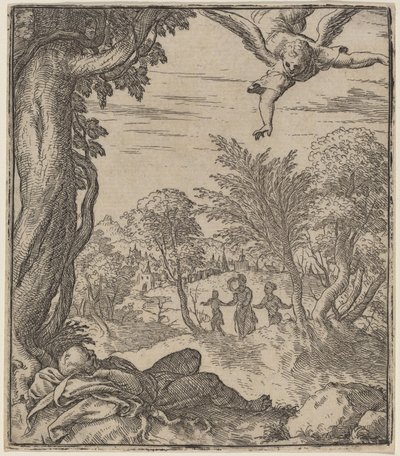 ジョセフに現れた天使 作： Giovanni Battista Fontana