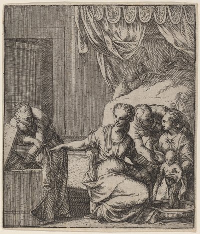 聖母の誕生 作： Giovanni Battista Fontana