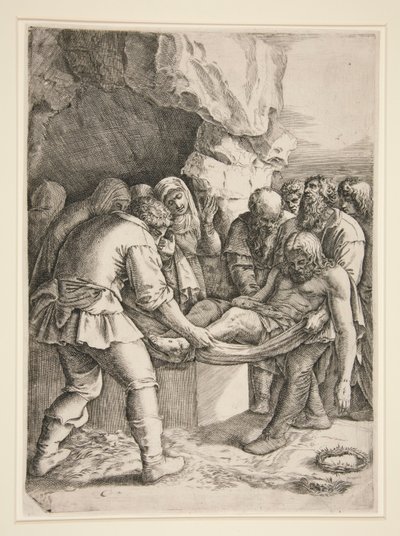 埋葬 作： Giovanni Battista Franco (called Il Semolei)