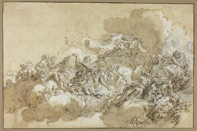 聖アグネス被昇天の詳細検討 作： Giovanni Battista Gaulli