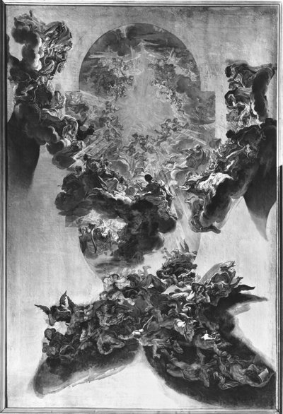 イエスの御名による勝利 作： Giovanni Battista Gaulli