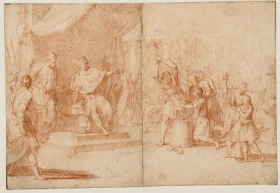 ペルシャの聖マリスとマルタとその息子たちの殉教 作： Giovanni Battista Mercati