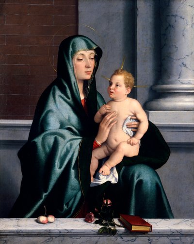ジョヴァンニ・バッティスタ・モローニ作「聖母子」（1525～1578年頃） 作： Giovanni Battista Moroni