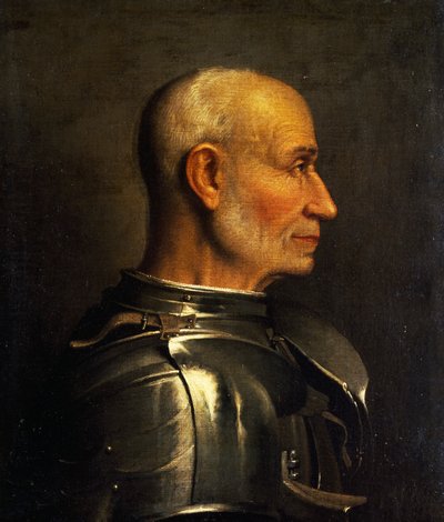 バルトロメオ・コッレオーニの肖像 作： Giovanni Battista Moroni