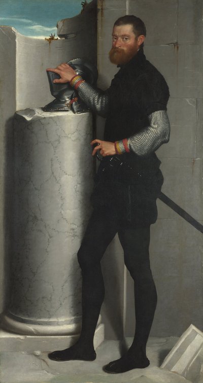 紳士の肖像 作： Giovanni Battista Moroni