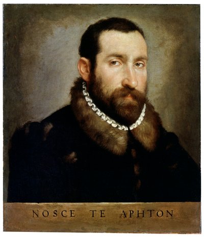 男の肖像、1560年代。 作： Giovanni Battista Moroni