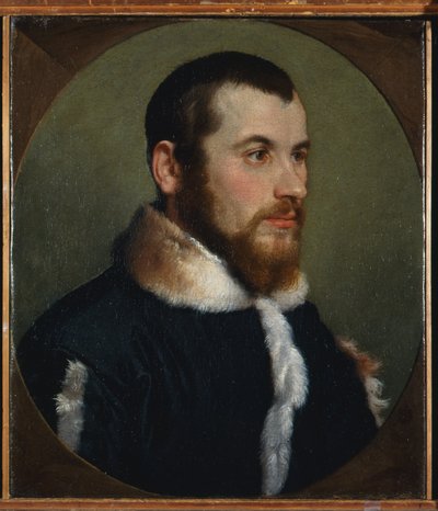 若い男の肖像」1560年頃（油彩・キャンバス 作： Giovanni Battista Moroni