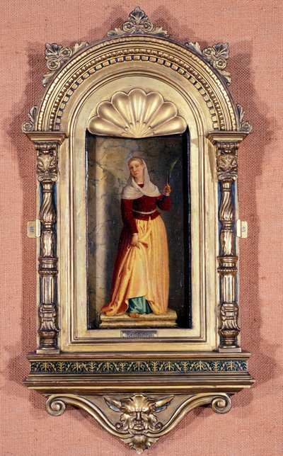 Giovanni Battista Moronin Saint Lucia (noin 1525-1578) 作： Giovanni Battista Moroni