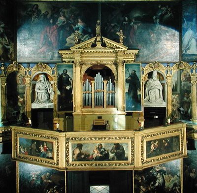オルガンの眺め、1615 作： Giovanni Battista Novello