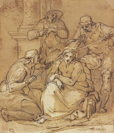 いばらの戴冠 作： Giovanni Battista Paggi