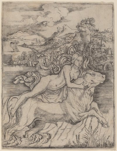 エウロパのレイプ 作： Giovanni Battista Palumba