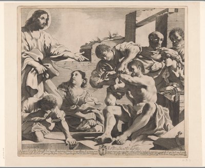 ラザロの育成 作： Giovanni Battista Pasqualini