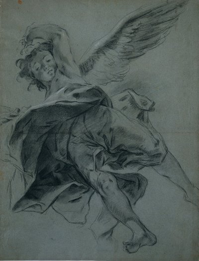フライングエンジェルの直腸、1723-1727。 作： Giovanni Battista Piazzetta