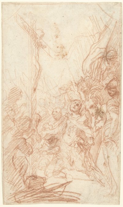 十字架の下の百人隊長 作： Giovanni Battista Piazzetta